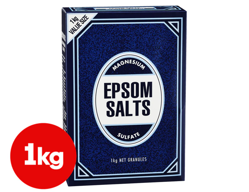 Epsom Magnesium Sulphate Bath Salts 1kg