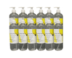 Lemon Myrtle Antibacterial Instant Hand Sanitiser Gel 12 x 500ml Pack 1
