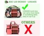 LOKASS Lunch Box Wide-Open Cooler Bag with Shoulder Strap(16L)-Blue 4
