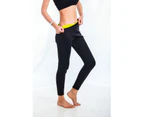 (X-Large) - Ausom Womens Slimming Neoprene Hot Thermo Long Pants Yoga Leggings Latex Waist Girdle Cincher Trainer Sweat Body Shapers Best Shapewear Sauna F