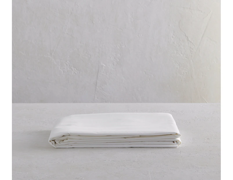 1200 Thread Count Egyptian Cotton Flat Sheet - White