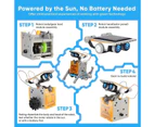 Winmax STEM 12-in-1 Solar Robot Toys DIY Building Science Experiment Kit for Kids