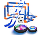 Winmax 2-in-1 Hover Hockey Soccer Ball Kids Toys Set LED Light Air Soccer Sport Toys