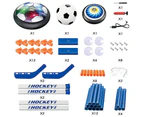 Winmax 2-in-1 Hover Hockey Soccer Ball Kids Toys Set LED Light Air Soccer Sport Toys