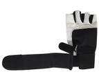 (X-Large, Black/White) - Gym Gloves with Wrist Support for Gym Workout, Crossfit,Weightlifting Black/White or Black Premium Quality Materials.