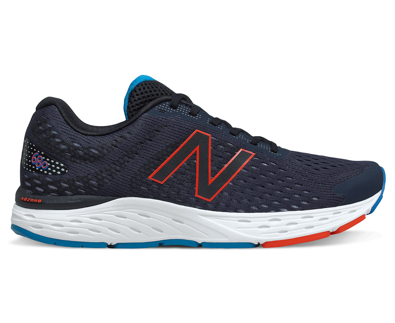 New Balance Men's 680v6 Running Shoes - Blue | Catch.com.au