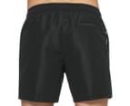 Calvin Klein Swimwear Men's Medium Leg Drawstring Boardshorts - Black 3