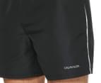 Calvin Klein Swimwear Men's Medium Leg Drawstring Boardshorts - Black 4
