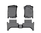 KIWI MASTER 3D TPE Car Floor Mats Liner Fit Mitsubishi Triton MQ 2015-2018