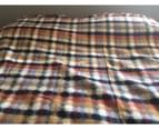 Picnic Camel Multicoloured Blanket / Throw Made In Europe 3
