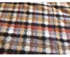 Picnic Camel Multicoloured Blanket / Throw Made In Europe 4