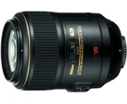 Nikon Nikkor Af-S Micro 105Mm F/2.8D If Ed Vr Lens, Black Lens Only