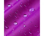 Amoretu Womens Windbreaker Rain Jacket Water Resistant Hiking Jacket-Purple