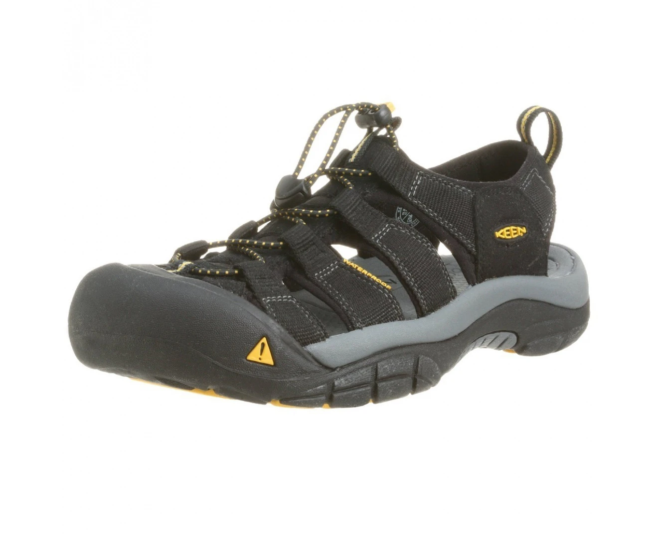 (7.5 UK, Black (Black)) - Keen Newport H2, Men’s Low Trekking and Walking Shoes