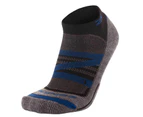 (Medium (Men’s 7-9.5, Women’s 8.5-11), Navy) - Zensah Wool Running Socks - Soft Cushioned Merino Wool, Moisture Wicking, Anti-Blister - Athletic Socks, Tra