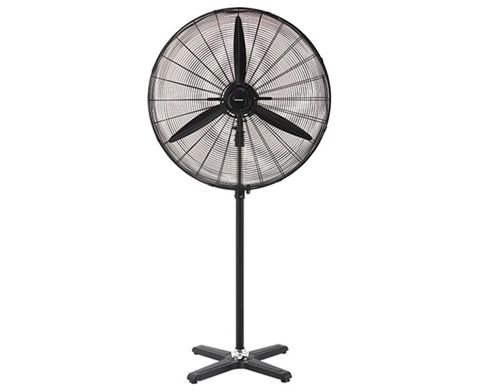 Dimplex Matte Black 220W Electric 75cm High Velocity Pedestal Floor Fan/Cooler