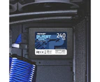 Patriot PBE240GS25SSDR, Burst Elite, 240GB SSD, 2.5" SATA III 6Gb/s, Read Speed: Upto 450 MB/s, Write Speed: Upto 320 MB/s