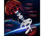 Momax  1 Pack Magic Flying Toy Ball Dynamic RGB Light Drop Resistant-Red