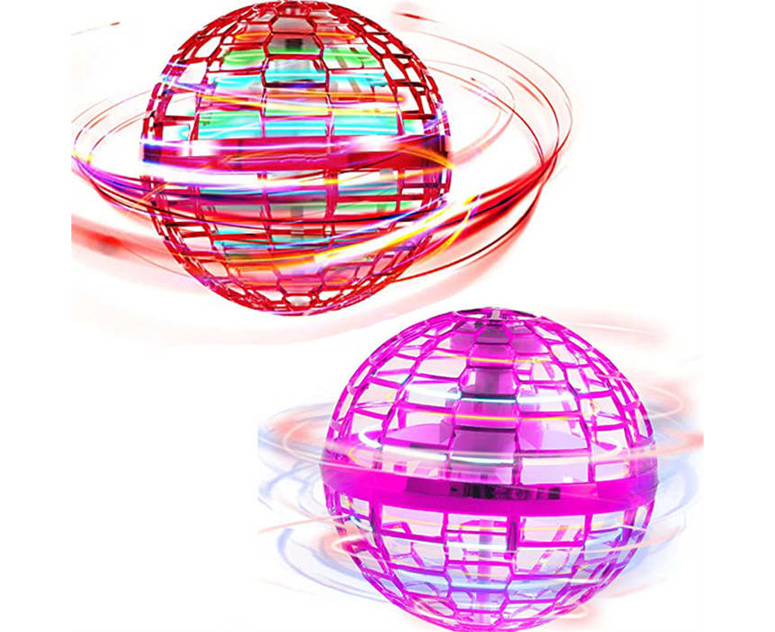 Momax 3 Packs Magic Flying Toy Ball Dynamic RGB Light Drop