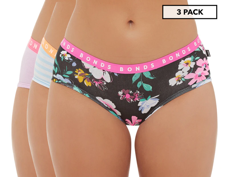 Bonds Bikini Brief In Pink In Multi