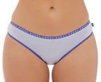 Bonds Women's Bikini Briefs 3-Pack - Purple/Grey/Multi