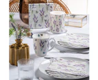 Ambiente 3 Ply Paper Napkins Lavender With Love Cream