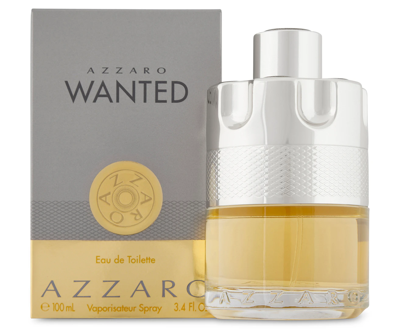 Wanted 100ml Eau de Toilette by Azzaro for Men (Bottle-A)