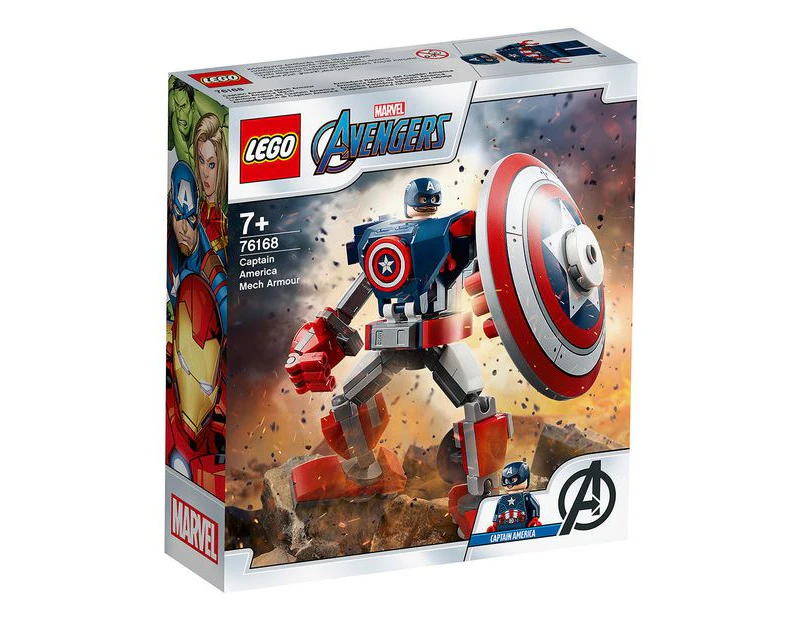 LEGO Super Heroes Captain America Mech Armour