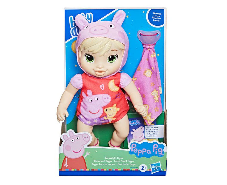 Baby Alive Goodnight Peppa Pig Blonde