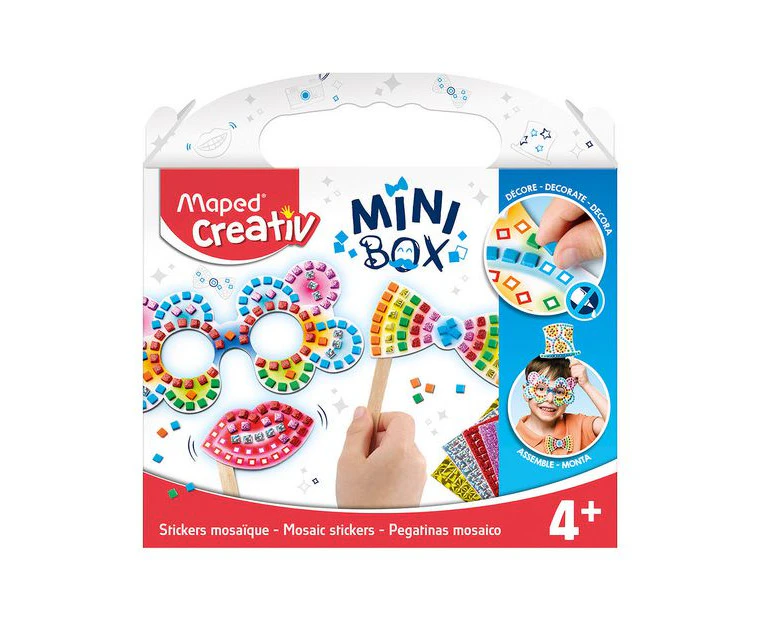 Maped Mini Box Mosaic Kids Sticker Craft Children Activity Art Party Toy 4y+