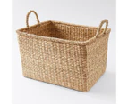 Target Closed Weave Rectangle Seagrass Basket - Neutral