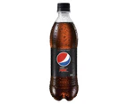 Pepsi Max No Sugar Soda Bottle 24 x 600mL