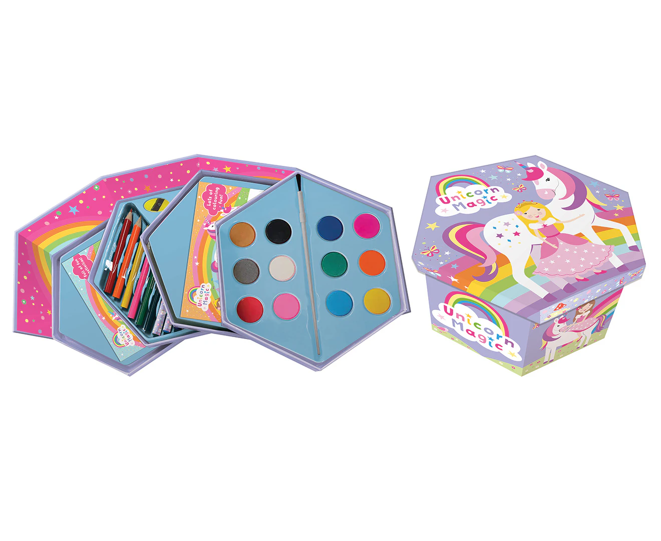 Unicorn Magic Activity Drawer Set