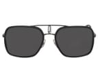 Carrera Unisex 1027/S Rectangular Sunglasses - Dark Ruthenium/Black 2
