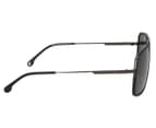 Carrera Unisex 1027/S Rectangular Sunglasses - Dark Ruthenium/Black 3