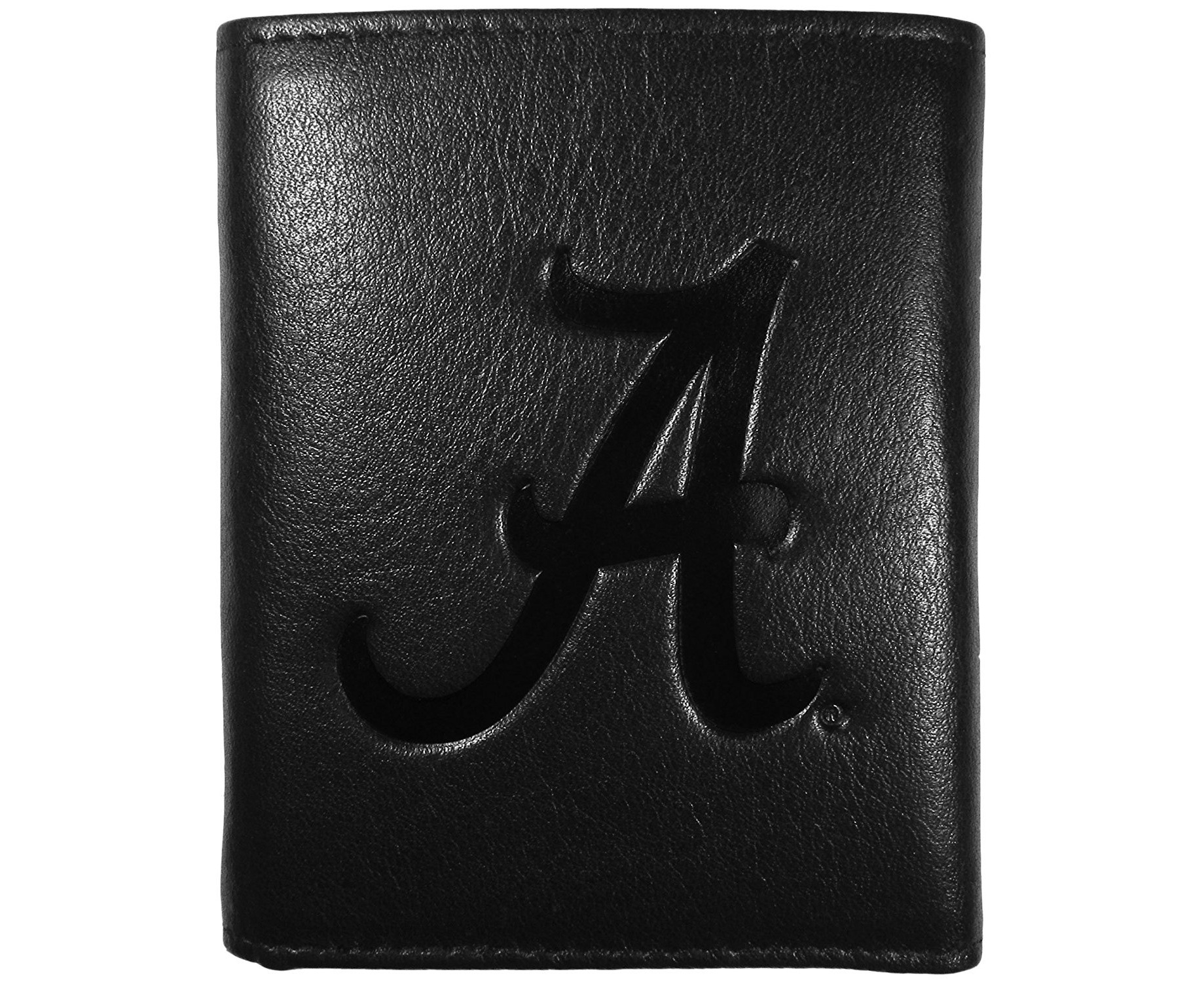 Siskiyou Sports NCAA Alabama Crimson Tide Bi-fold Wallet & Strap Key Chain One Size Black 