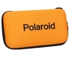 Polaroid PLD6114/S Round Polarised Sunglasses - Black/Red to Pink 4