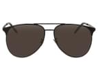 Saint Laurent Aviator Sunglasses - Black/Grey 2