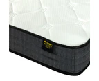 Advwin Mattress Topper Memory Foam Layer Spring Dust Mite & Mould Resistant Foam Mattress - Grey/White