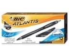 BIC Atlantis Comfort Retractable Ballpoint Pen, Black Ink, 1.0 mm Medium Point 2
