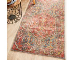 Rug Culture Legacy 856 Runner Rug - Crimson