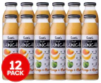 12 x Sam's Lunch Snack Drink Fruit Mango (& more) 375mL