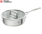 Zwilling Vitality 24cm Stainless Steel Simmering/Saute Pan w/Lid Cookware Silver