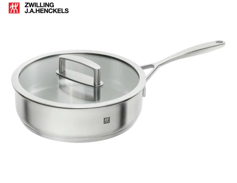 Zwilling Vitality 24cm Stainless Steel Simmering/Saute Pan w/Lid Cookware Silver