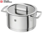 Zwilling Vitality 20cm Stainless Steel Stew Pot w/ Lid Kitchen Cookware Silver