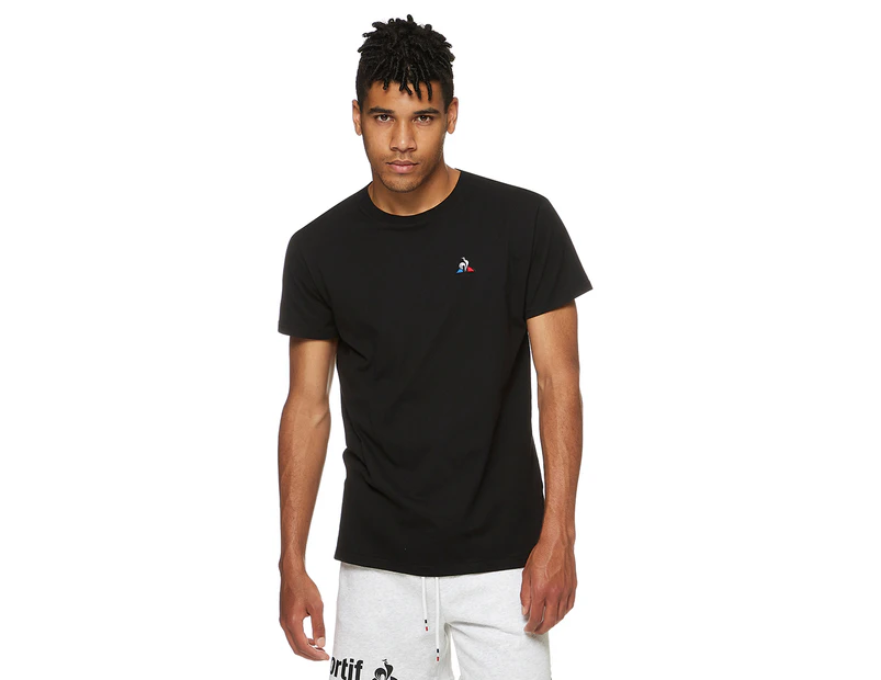 Le Coq Sportif Men's Victor Tee / T-Shirt / Tshirt - Black