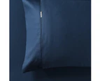 400 Thread Count Fitted Sheet Navy