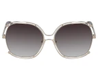 Chloé Women's Butterfly Sunglasses - Silver/Grey