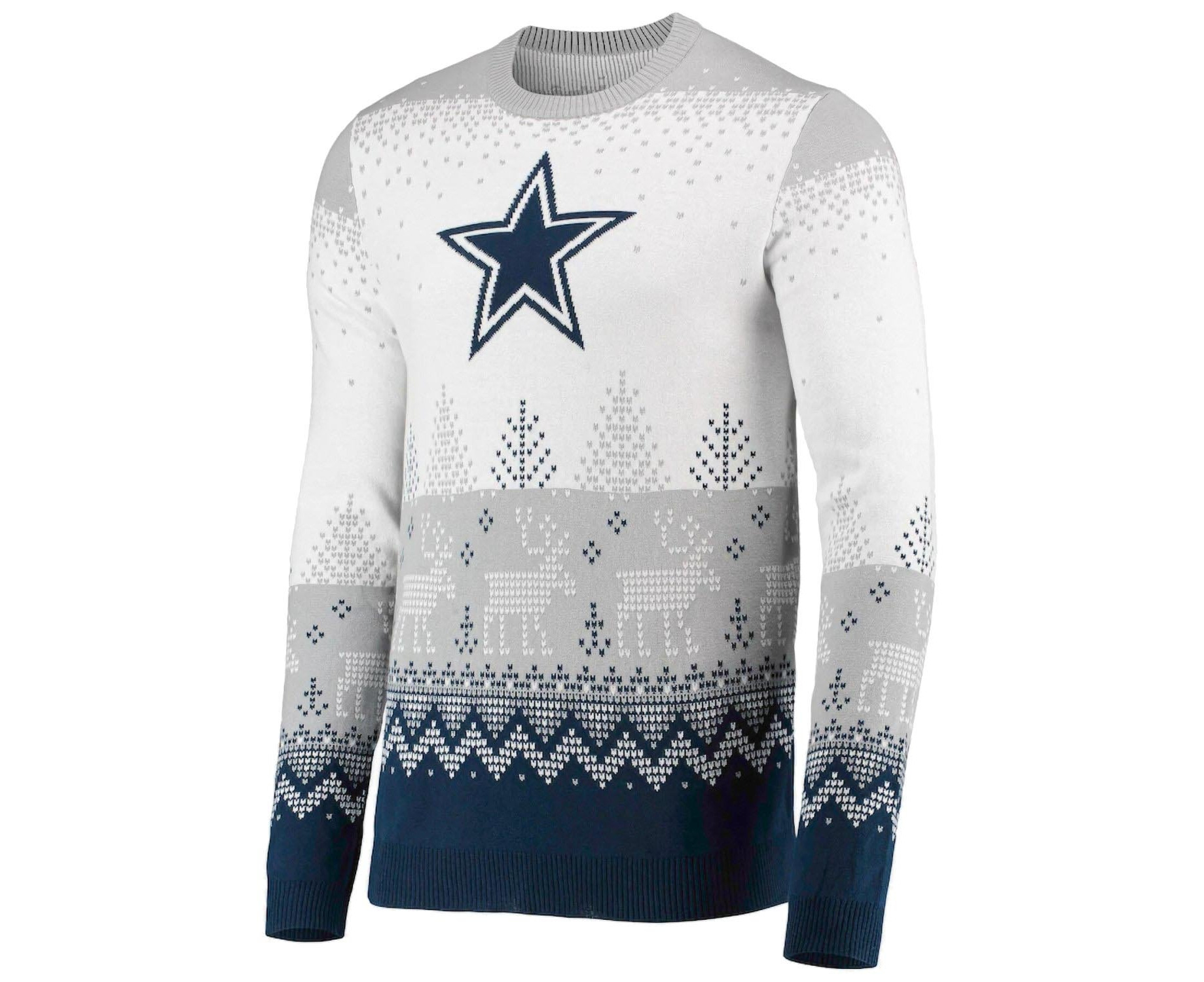 Dallas Cowboys NFL Big Logo Ugly Christmas Sweater Gift For Fans