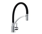Brass Kitchen Sink Tap Round Laundry Bar Sink Faucets Swivel Spout Chrome
